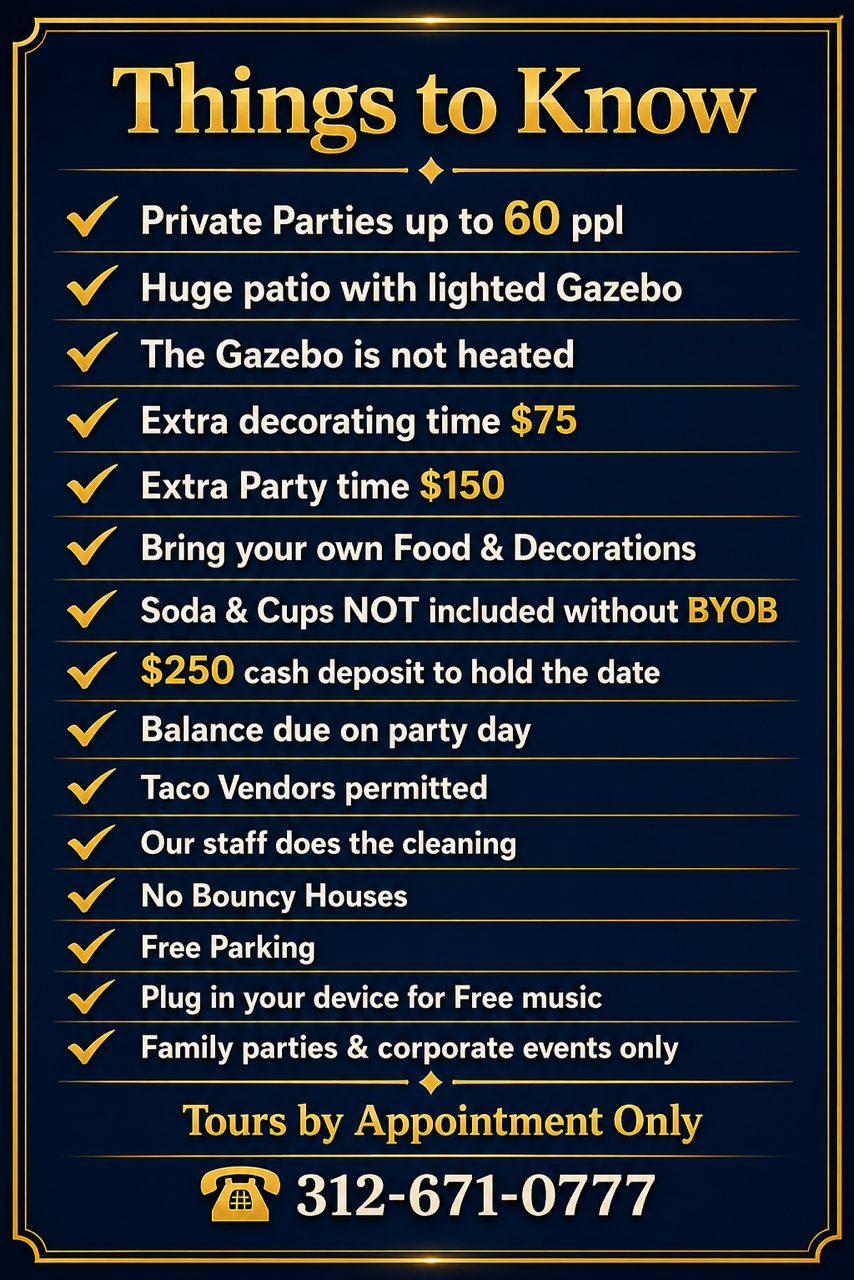 Club Elmwood Park Information